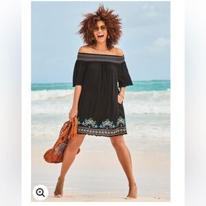 OFF-THE-SHOULDER COVER UP- 18/20